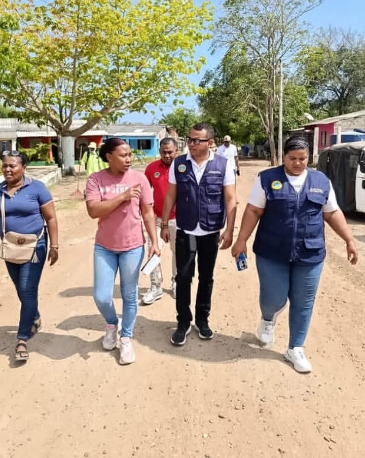 VISITA AL CORREGIMIENTO DE ARROYO DE LAS CANOIAS